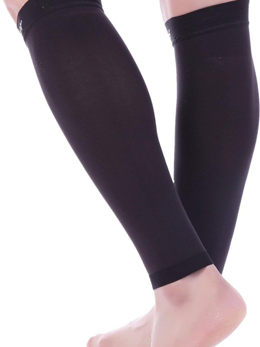 Doc Miller Compression Calf Compression Sleeve, 1 Pair, Black
